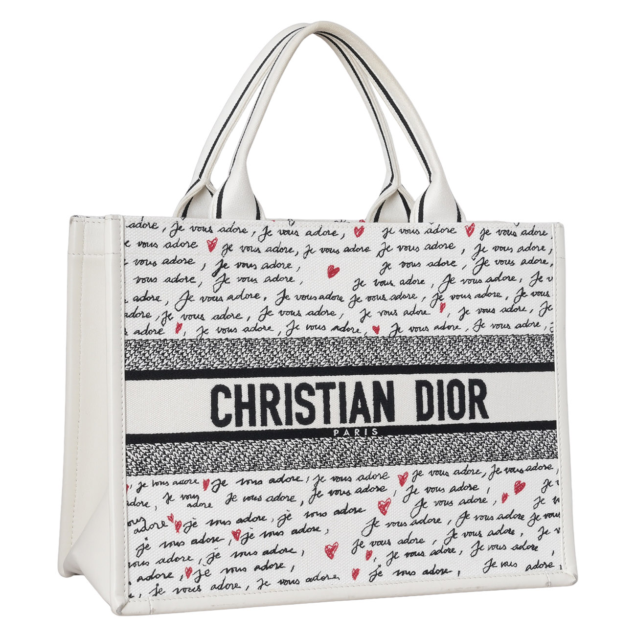CHRISTIAN DIOR(USED)디올 아무르 북토트 미듐